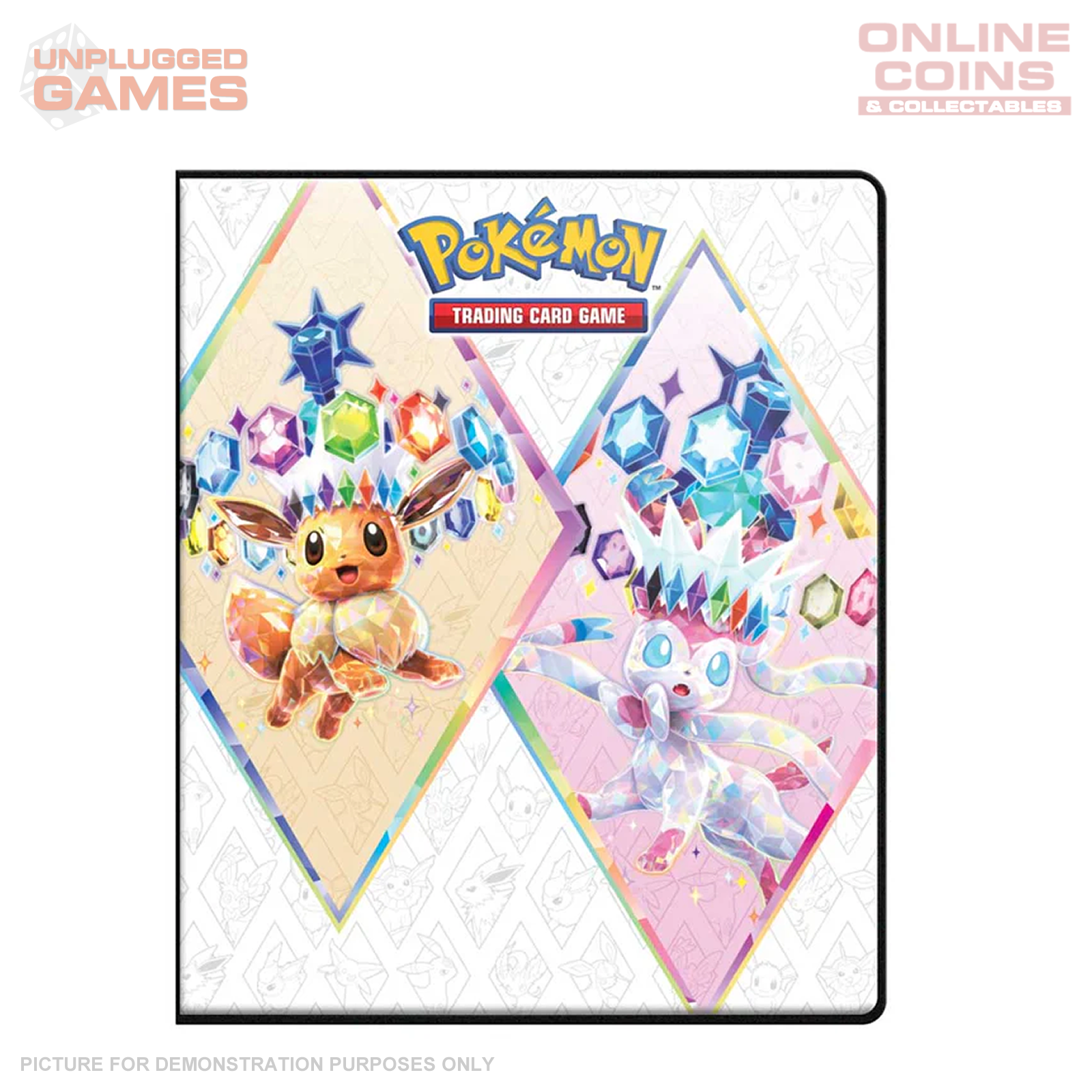 ULTRA PRO Pokémon TCG - Portfolio 9PKT Scarlet & Violet 8.5 Prismatic Evolutions